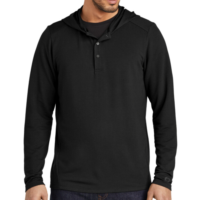 Luuma Flex Hooded Henley Thumbnail