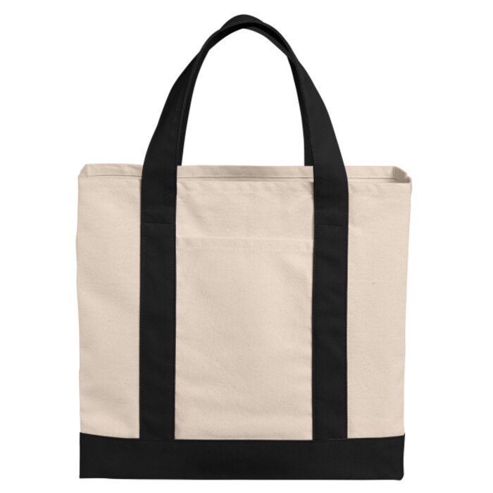 Cotton Canvas Two Tone Tote Thumbnail