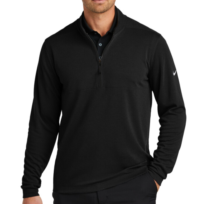 Textured 1/2 Zip Cover Up Thumbnail