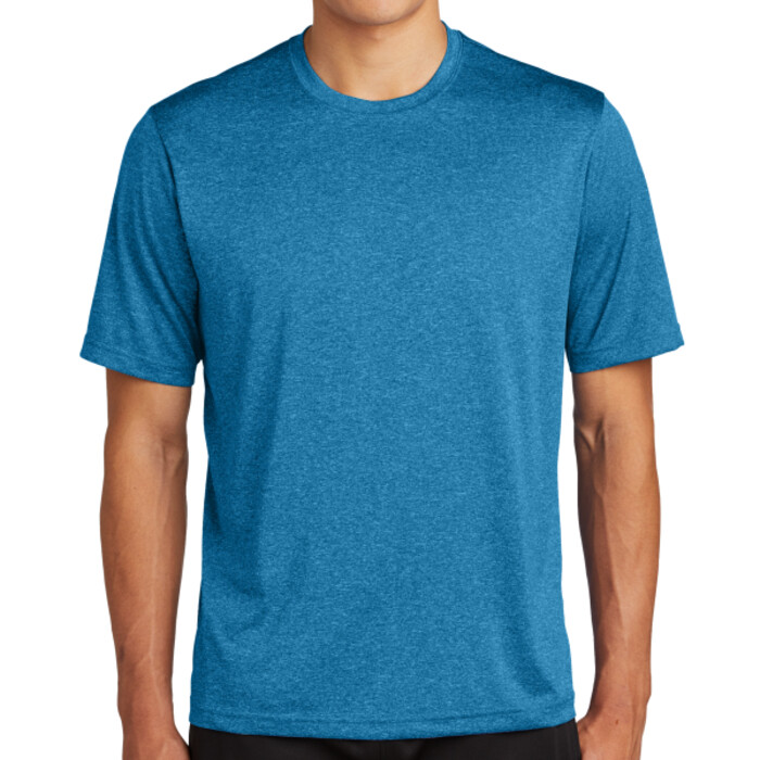 Unisex Heather Poly T Shirt Thumbnail