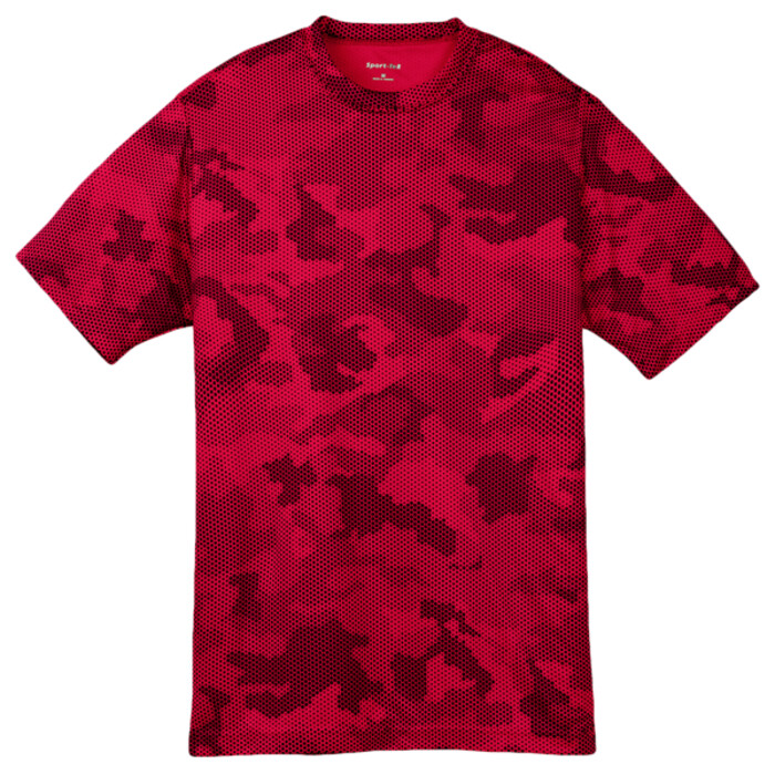 Youth Poly CamoHex T-Shirt Thumbnail