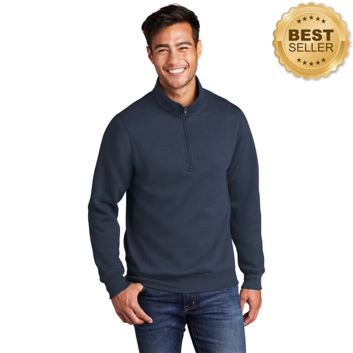 Unisex 50/50 Pullover 1/4 Zip Sweatshirt Thumbnail