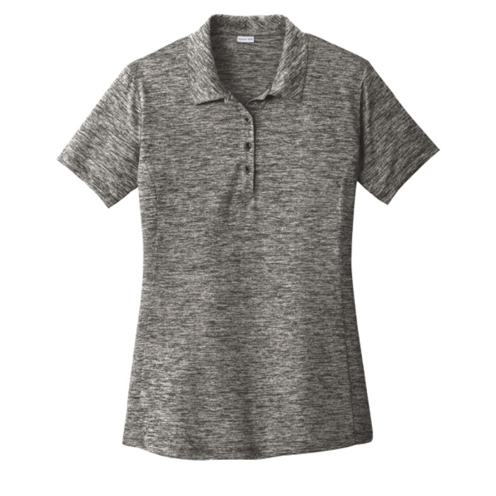 Ladies Electric Heather Polo Thumbnail