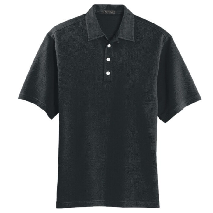 Ladies' 5.6 oz. SpotShield™ Jersey Polo - Small = 12 (BLACK) Thumbnail