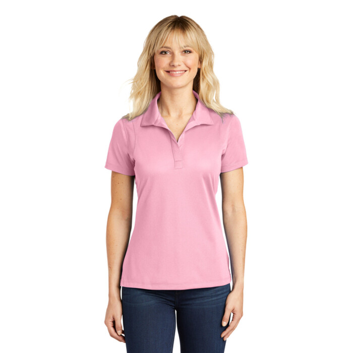 Ladies Micropique Polo - 2 medium, 4 large, 2 xl (PINK) Thumbnail