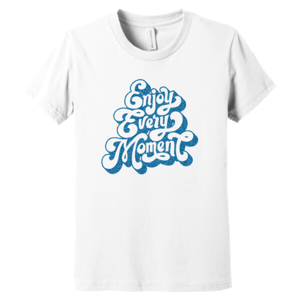 Enjoy Every Moment Royal - Youth Premium Cotton T-Shirt Thumbnail
