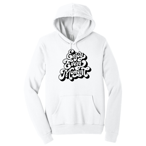 Enjoy Every Moment Black - Unisex Premium Fleece Pullover Hoodie Thumbnail