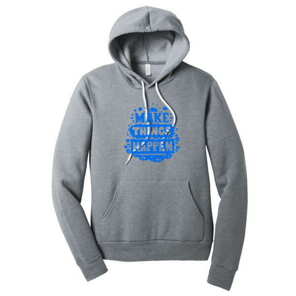 Make Things Happen Royal - Unisex Premium Fleece Pullover Hoodie Thumbnail