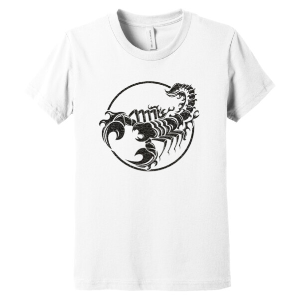 Scorpion2 - Black - Youth Premium Cotton T-Shirt Thumbnail