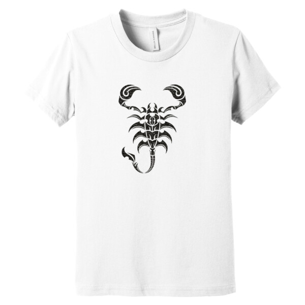 Scorpion 1 Black - Youth Premium Cotton T-Shirt Thumbnail