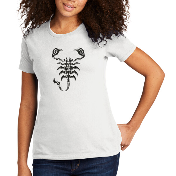 Scorpion 1 Black - Women's Premium Cotton T-Shirt Thumbnail