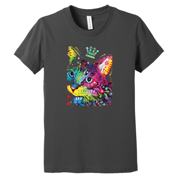 Cat Queen - Youth Premium Cotton T-Shirt Thumbnail