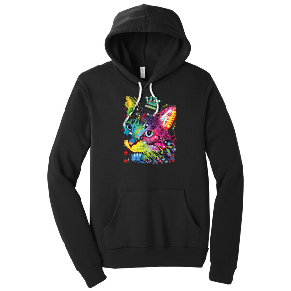 Cat Queen - Unisex Premium Fleece Pullover Hoodie Thumbnail