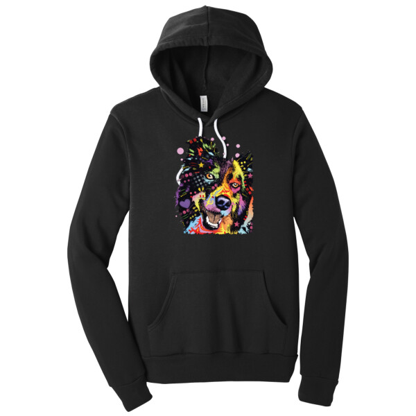 Border Collie - Unisex Premium Fleece Pullover Hoodie Thumbnail
