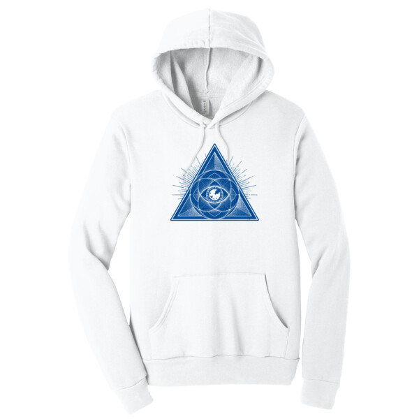 Sacred Geometry Navy - Unisex Premium Fleece Pullover Hoodie Thumbnail