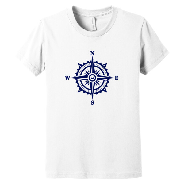 Nautical Sign 1 Navy - Youth Premium Cotton T-Shirt Thumbnail