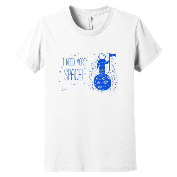 I need More Space Royal - Youth Premium Cotton T-Shirt Thumbnail