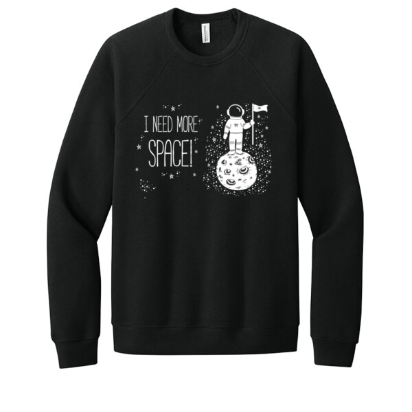 I need More space - Unisex Premium Fleece Crew Sweatshirt Thumbnail