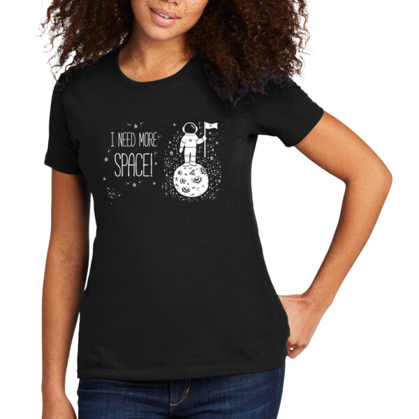 I need More space - Women's Premium Cotton T-Shirt Thumbnail