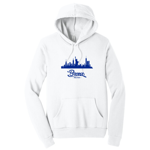 Bronx NYC Navy - Unisex Premium Fleece Pullover Hoodie Thumbnail
