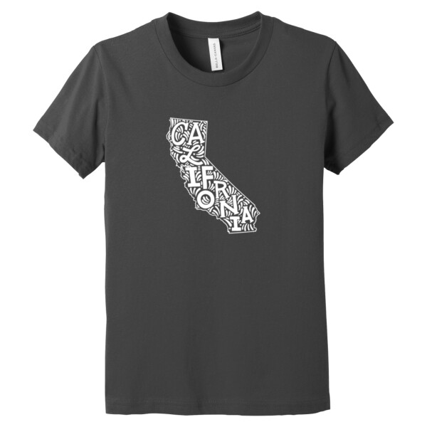 California white - Youth Premium Cotton T-Shirt Thumbnail