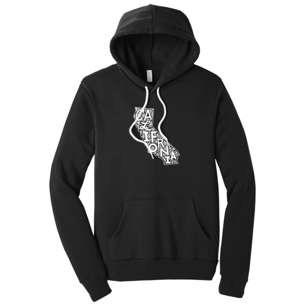 California white - Unisex Premium Fleece Pullover Hoodie Thumbnail