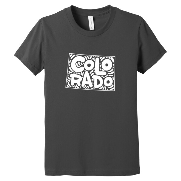 Colorado white - Youth Premium Cotton T-Shirt Thumbnail