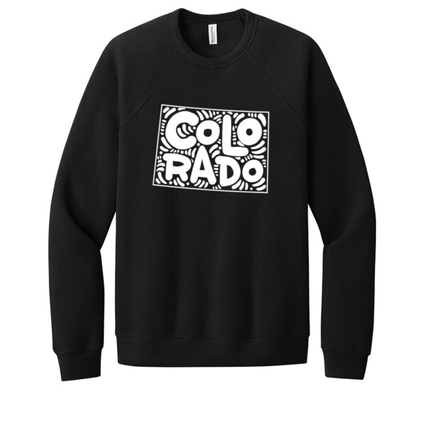 Colorado white - Unisex Premium Fleece Crew Sweatshirt Thumbnail