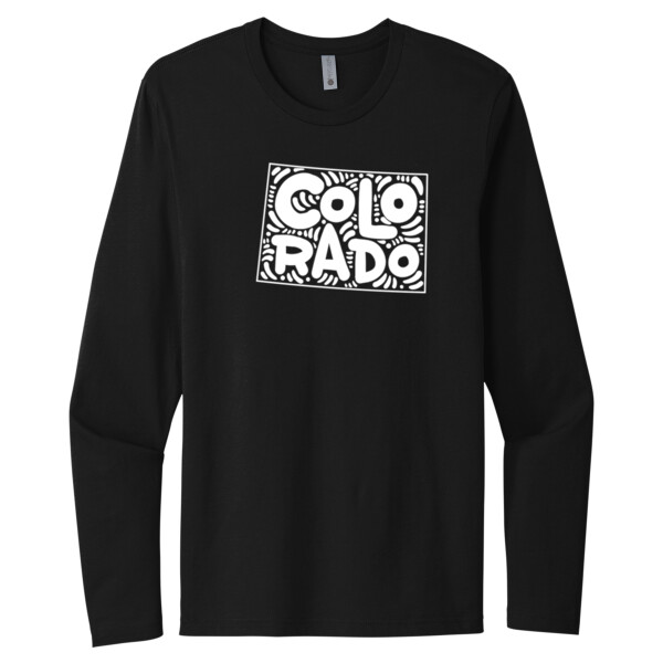 Colorado white - Unisex Premium Cotton Long Sleeve T-Shirt Thumbnail