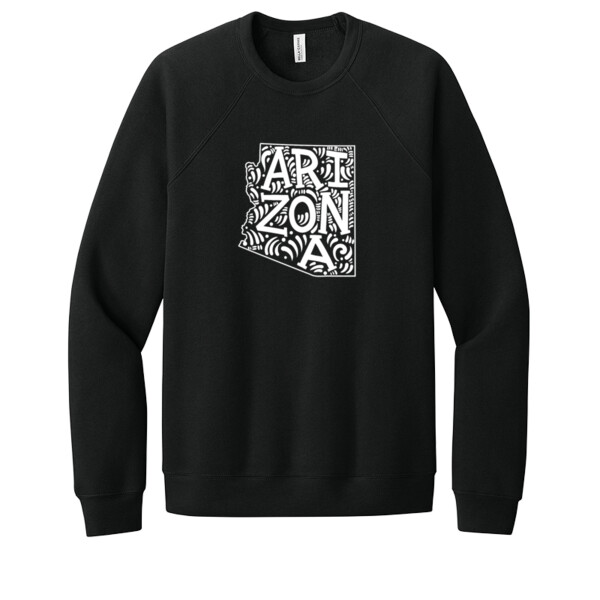 Arizona White - Unisex Premium Fleece Crew Sweatshirt Thumbnail