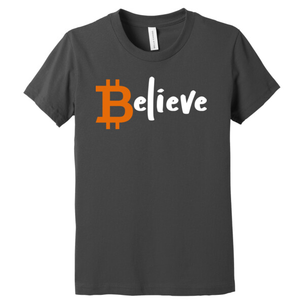 Believe - Youth Premium Cotton T-Shirt Thumbnail