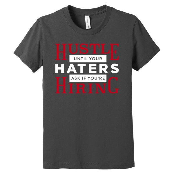 Hustle Hiring - Youth Premium Cotton T-Shirt Thumbnail
