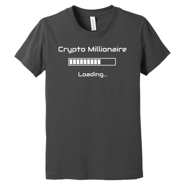 Crypto Millionaire  - Youth Premium Cotton T-Shirt Thumbnail