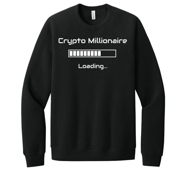Crypto Millionaire  - Unisex Premium Fleece Crew Sweatshirt Thumbnail