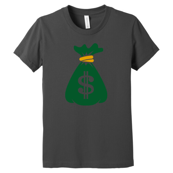 Money Bags - Youth Premium Cotton T-Shirt Thumbnail