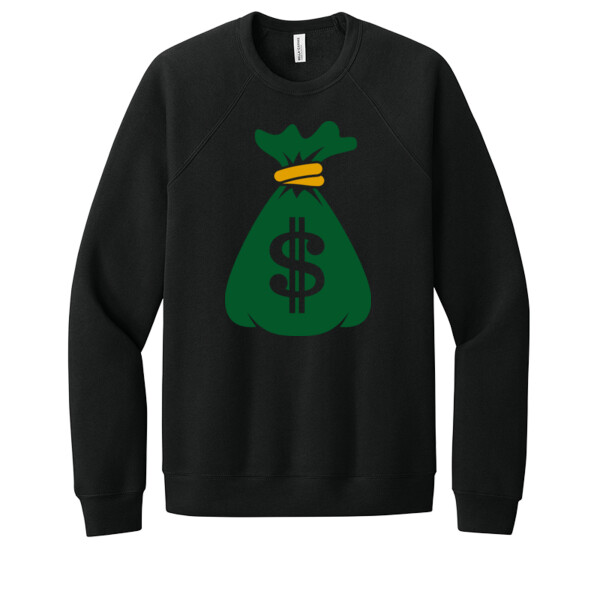 Money Bags - Unisex Premium Fleece Crew Sweatshirt Thumbnail