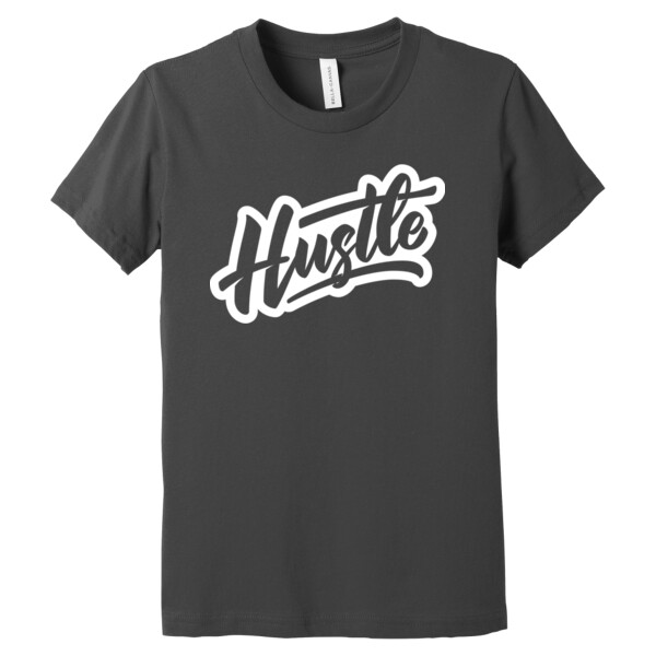 Hustle - Youth Premium Cotton T-Shirt Thumbnail