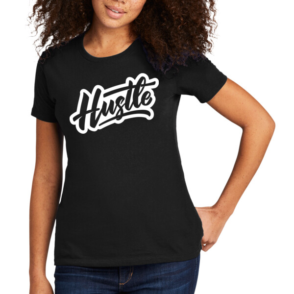 Hustle - Women's Premium Cotton T-Shirt Thumbnail