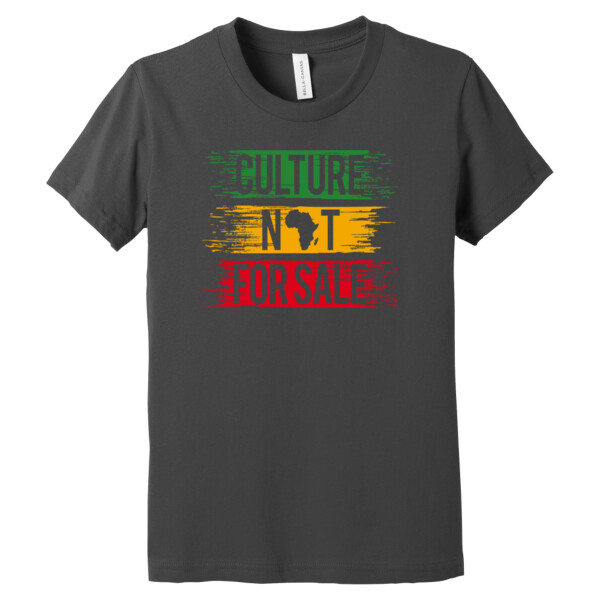 Culture Not For Sale - Youth Premium Cotton T-Shirt Thumbnail