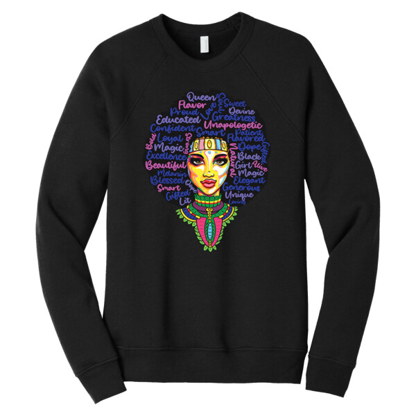Queen Flavor - Unisex Premium Fleece Crew Sweatshirt Thumbnail
