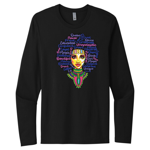 Queen Flavor - Unisex Premium Cotton Long Sleeve T-Shirt Thumbnail
