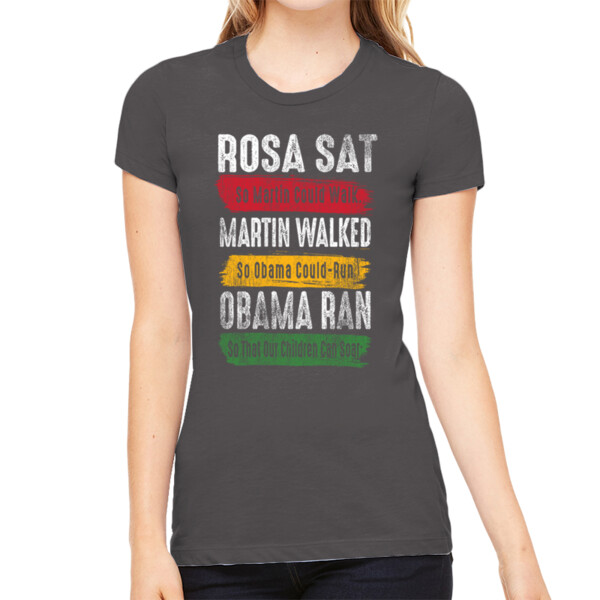 Rosa Martin Barrack - Women's Premium Cotton Slim Fit T-SHirt Thumbnail