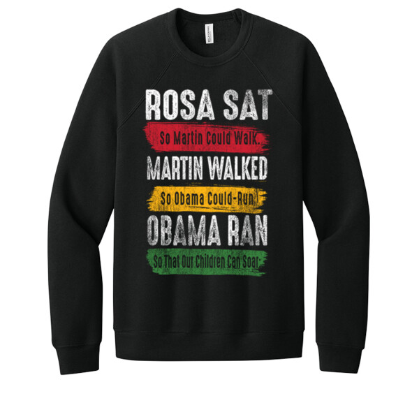 Rosa Martin Barrack - Unisex Premium Fleece Crew Sweatshirt Thumbnail