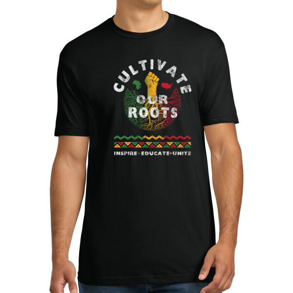 Cultivate Our Roots - Unisex Premium Cotton T-Shirt Thumbnail
