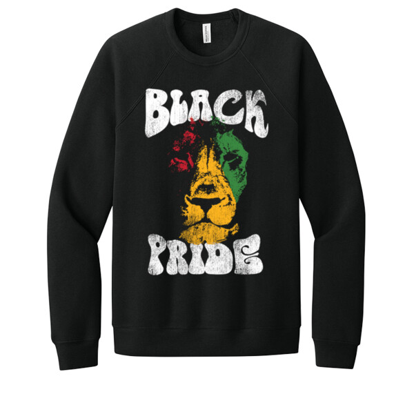 Black Pride - Unisex Premium Fleece Crew Sweatshirt Thumbnail