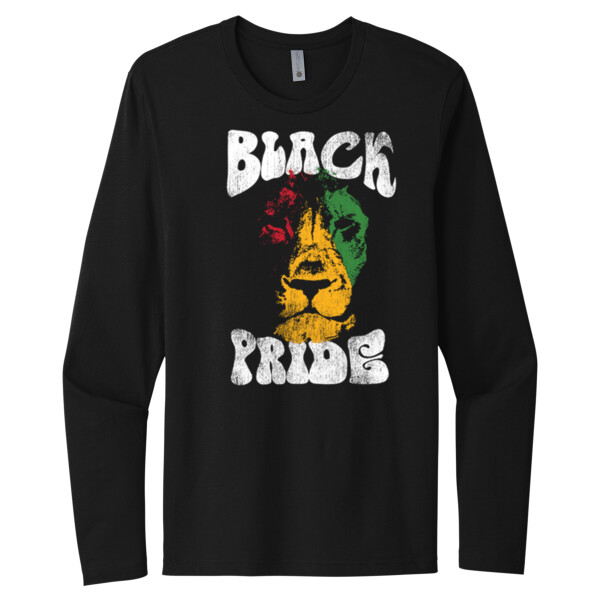 Black Pride - Unisex Premium Cotton Long Sleeve T-Shirt Thumbnail