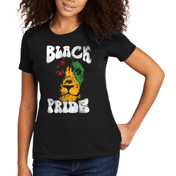 Black Pride - Women's Premium Cotton T-Shirt Thumbnail