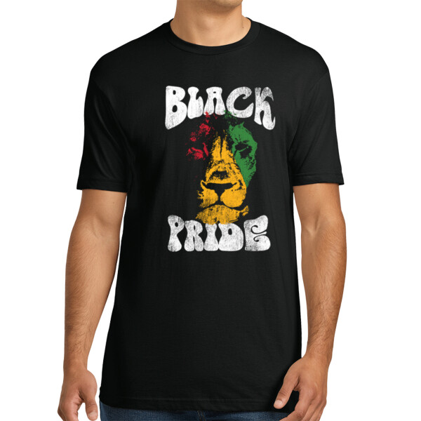 Black Pride - Unisex Premium Cotton T-Shirt Thumbnail