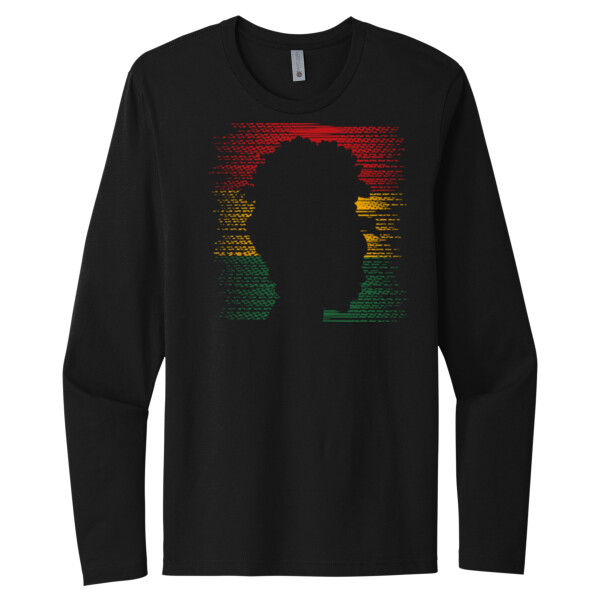 African Queen - Unisex Premium Cotton Long Sleeve T-Shirt Thumbnail