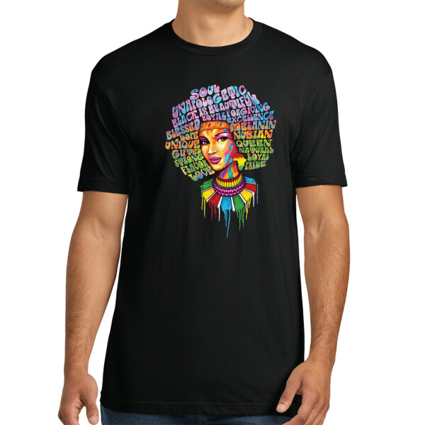 African Soul - Unisex Premium Cotton T-Shirt Thumbnail